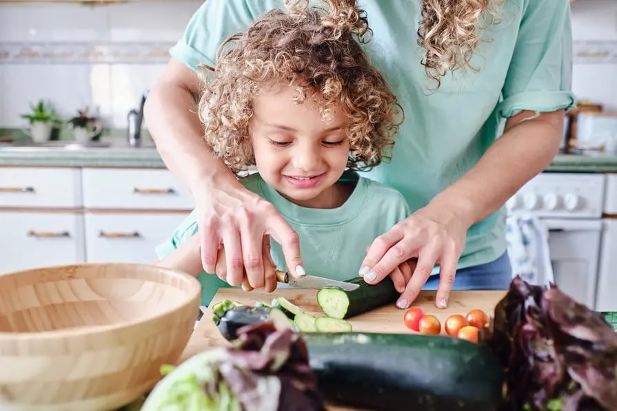 Actividades de alimentación saludable para niños