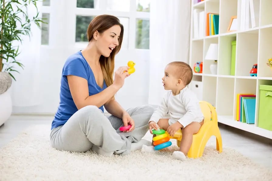 a que edad hablan los niños