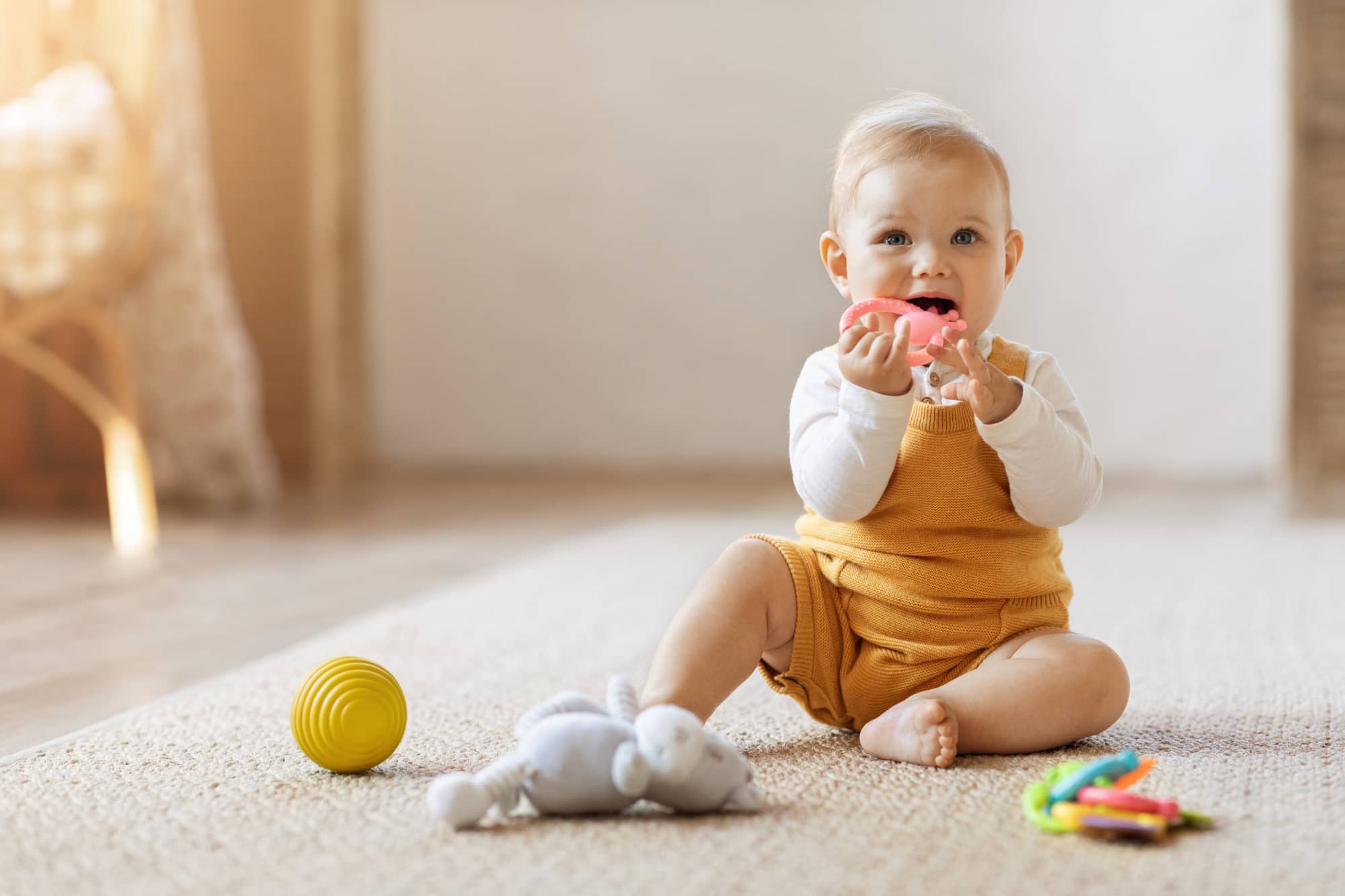 A qué edad se sientan los bebés